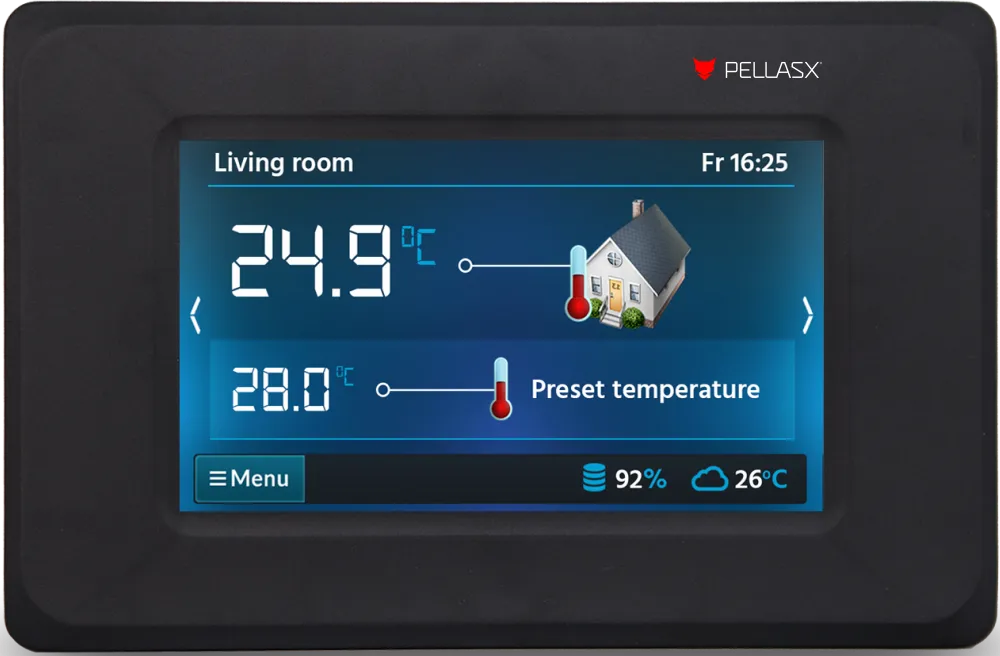 Room Control PellasX - termostato