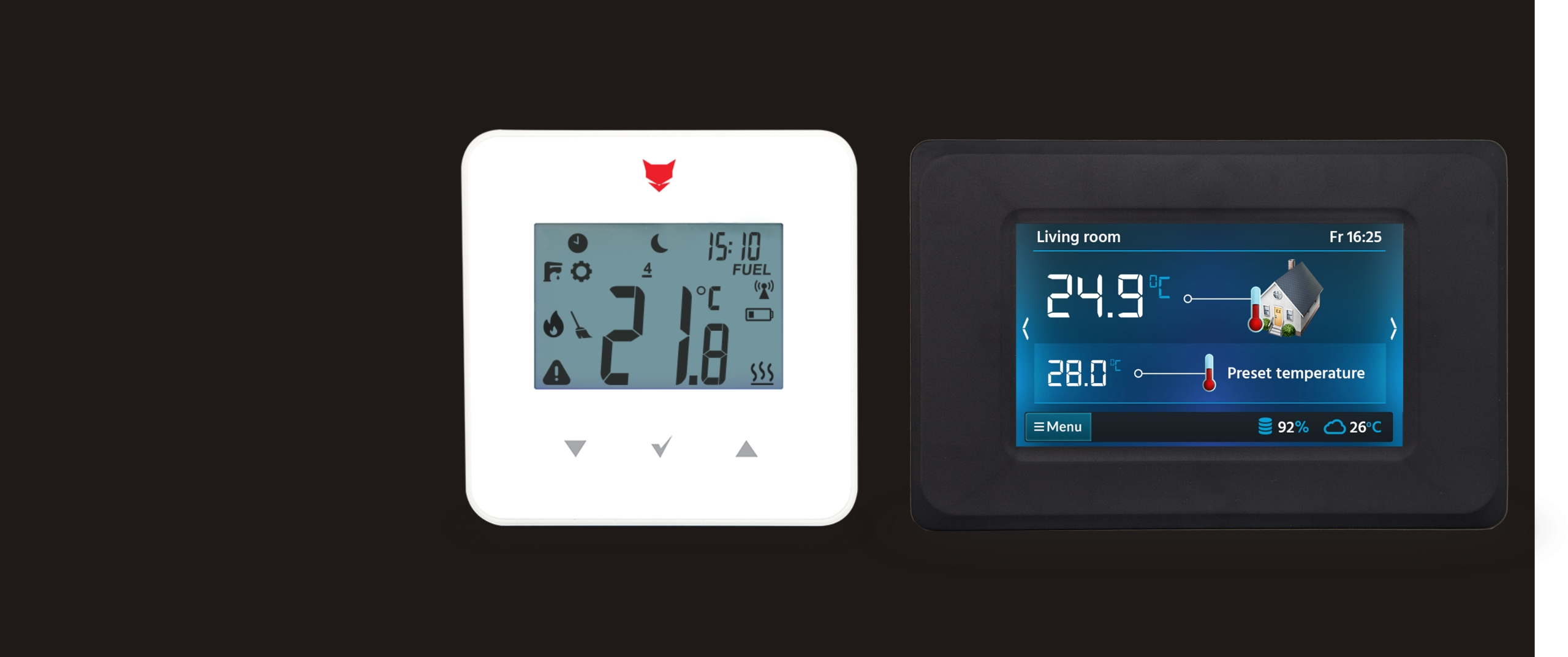 Termostatos de ambiente Room Control RADIO